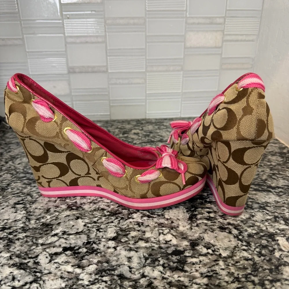 Coach Tena Wedge Heels - Picture 7 of 10